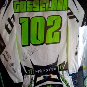Signed gosselarr monster pro circuit uniform